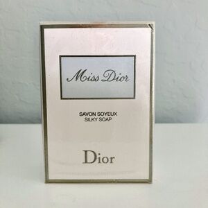 Miss Dior Savon Soyeux Silky Soap Bar 150g New & Sealed